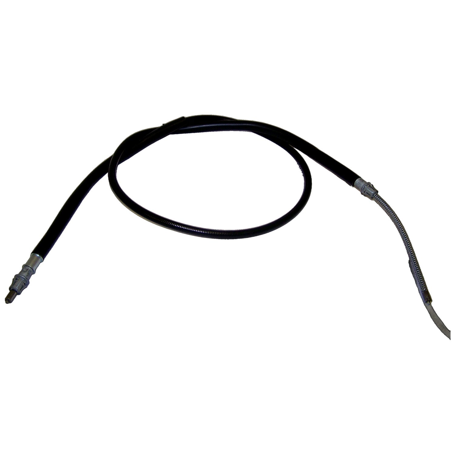 Right Rear Parking Brake Cable for 1990 Jeep YJ Wrangler, 66-1/2 Inch Long Crown Automotive-1