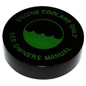 Coolant Bottle Cap for 1993-1994 Jeep ZJ Grand Cherokee, Black Plastic Crown Automotive-2