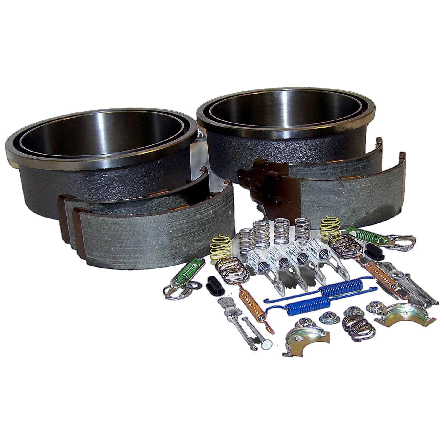 Rear Drum Brake Service Kit 91-00 Jeep YJ, TJ, XJ, MJ w/ 9 Inch X 2-1/2 Inch Drums Crown Automotive-2