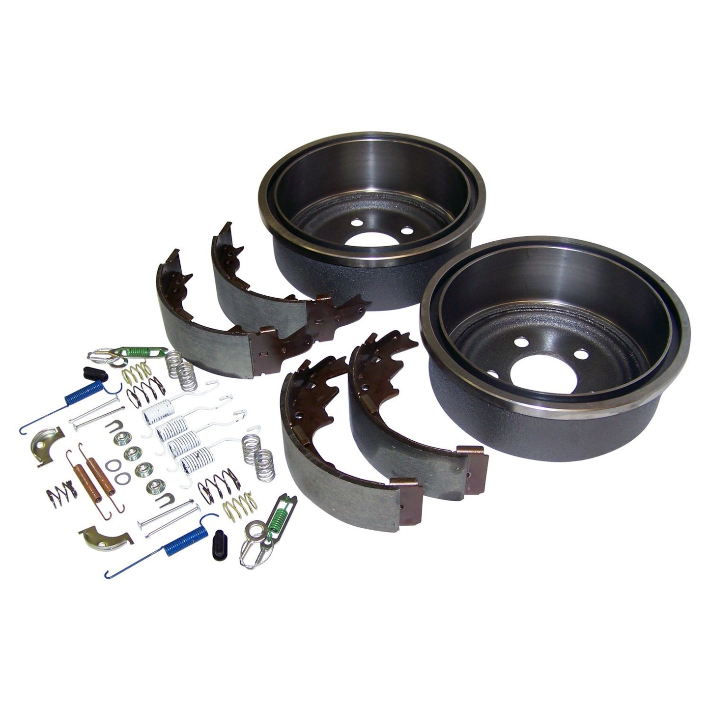 Rear Drum Brake Service Kit for 00-06 TJ Wrangler, XJ Cherokee w/ 9 Inchx2.5 Inch Drums Crown Automotive