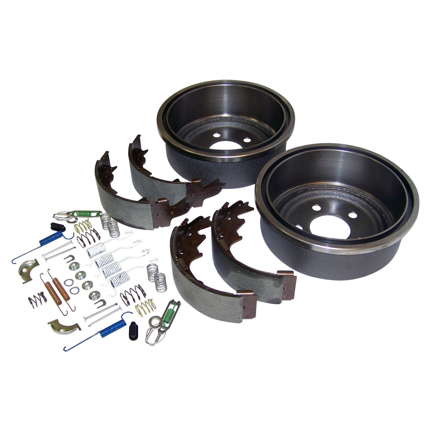 Rear Drum Brake Service Kit for 00-06 TJ Wrangler, XJ Cherokee w/ 9 Inchx2.5 Inch Drums Crown Automotive