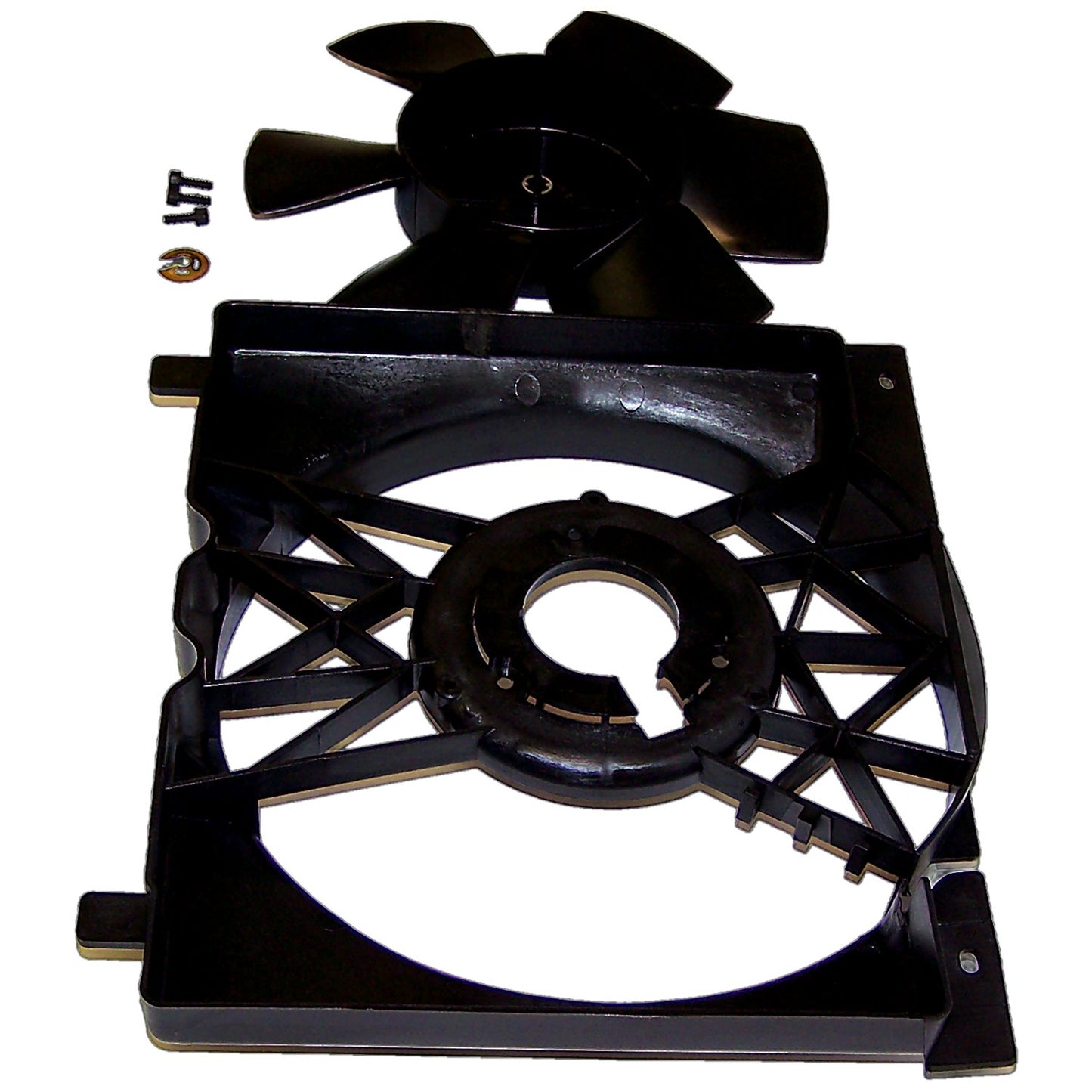 Cooling Fan Assembly for Jeep 1987-1996 XJ Cherokee, MJ Comanche w/ 4.0L Engine Crown Automotive-2