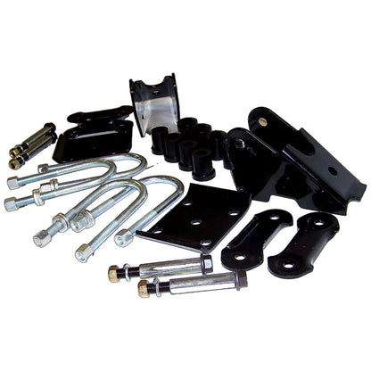 Rear Leaf Spring Mounting Kit for 87-95 Jeep YJ Wrangler w/ Dana 35 Rear Axle Crown Automotive-1