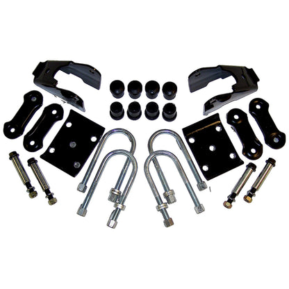 Rear Leaf Spring Mounting Kit for 87-95 Jeep YJ Wrangler w/ Dana 35 Rear Axle Crown Automotive-2