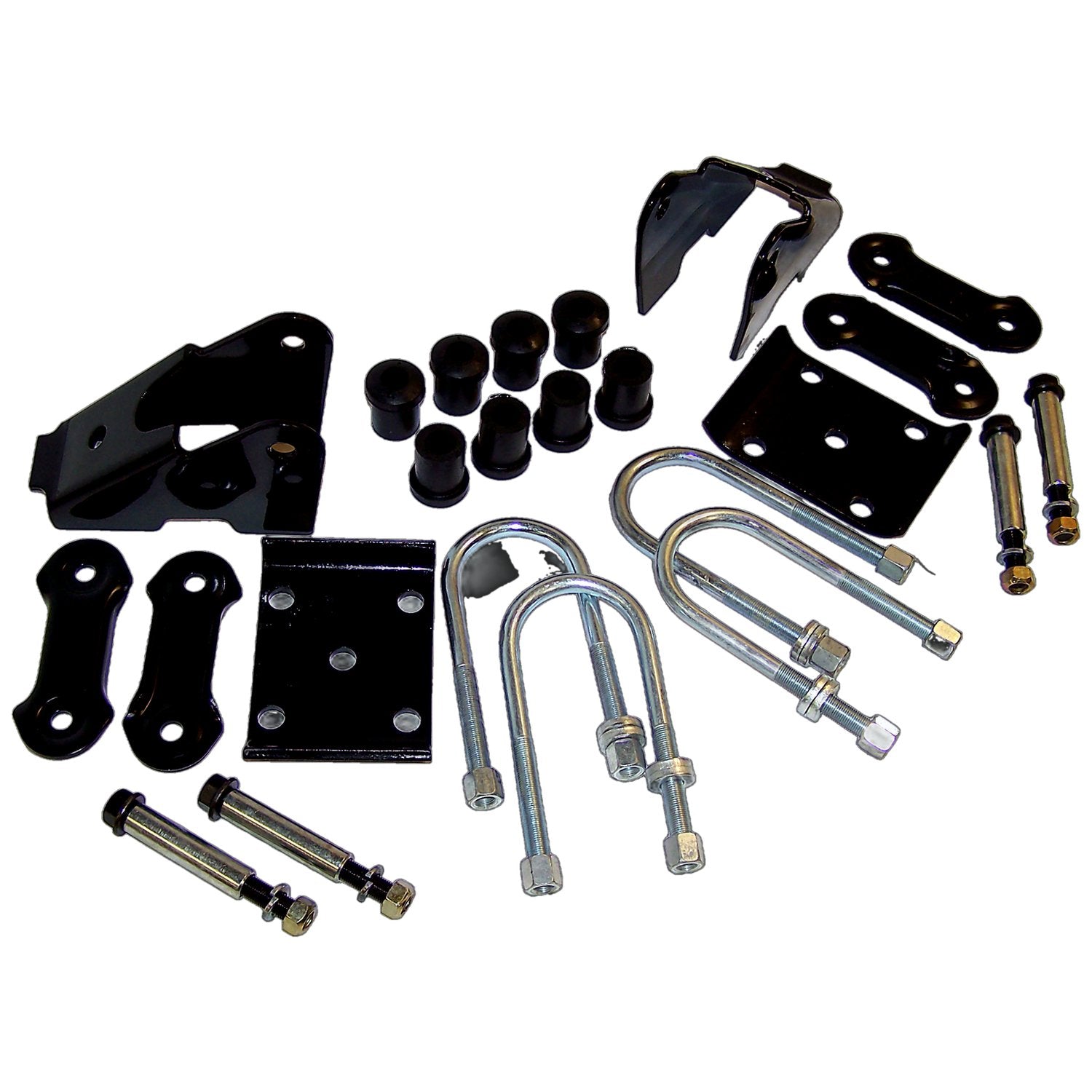 Rear Leaf Spring Mounting Kit for 87-95 Jeep YJ Wrangler w/ Dana 35 Rear Axle Crown Automotive-3
