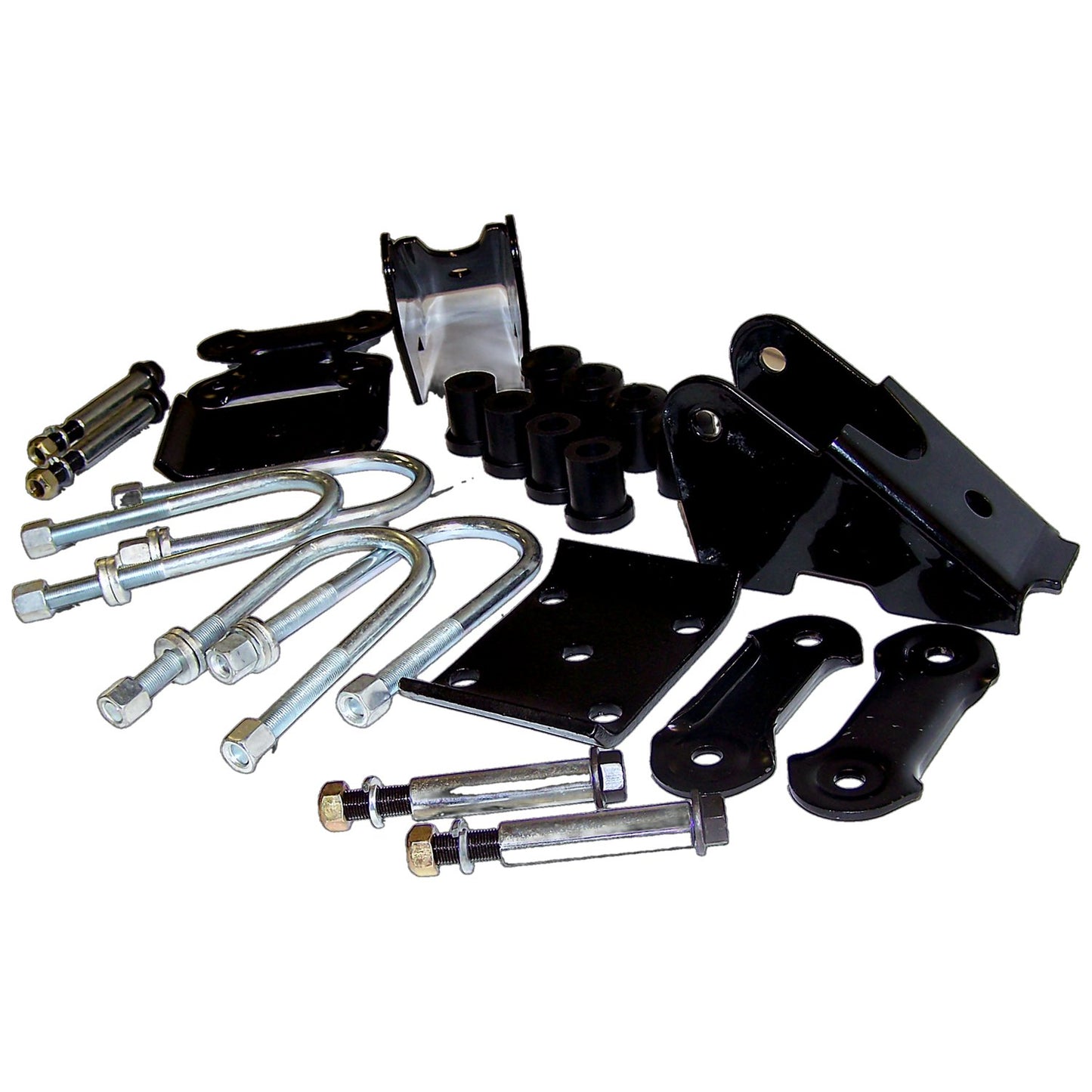 Rear Leaf Spring Mounting Kit for 87-95 Jeep YJ Wrangler w/ Dana 35 Rear Axle Crown Automotive-5
