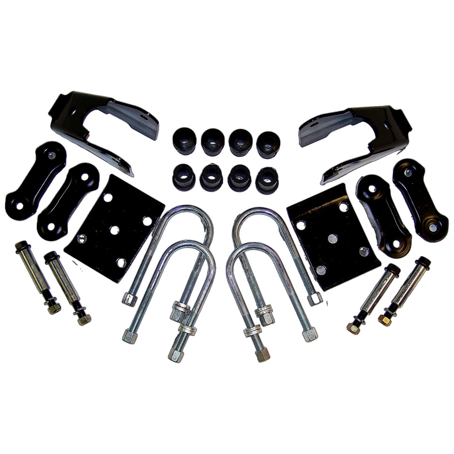 Rear Leaf Spring Mounting Kit for 87-95 Jeep YJ Wrangler w/ Dana 35 Rear Axle Crown Automotive-7