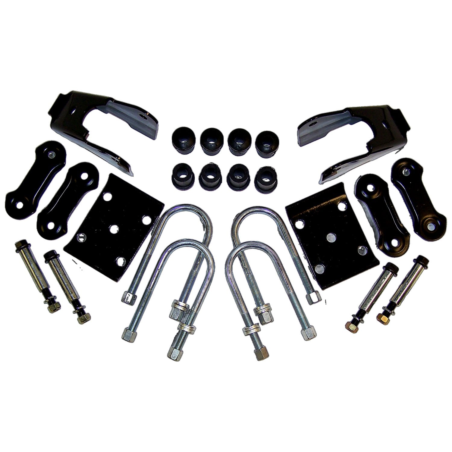 Rear Leaf Spring Mounting Kit for 87-95 Jeep YJ Wrangler w/ Dana 35 Rear Axle Crown Automotive-7