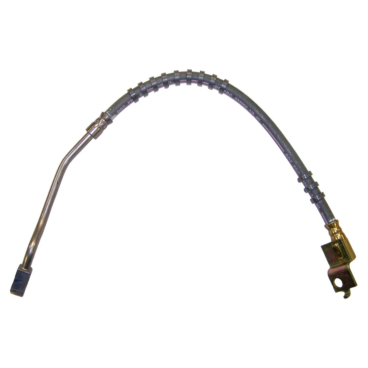 Front Right Brake Hose for 1990-1995 Jeep YJ Wrangler w/o ABS Crown Automotive