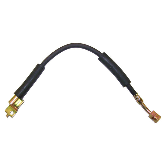 Left Front Brake Hose for 90-06 Jeep TJ Wrangler, XJ Cherokee, ZJ Grand Cherokee Crown Automotive