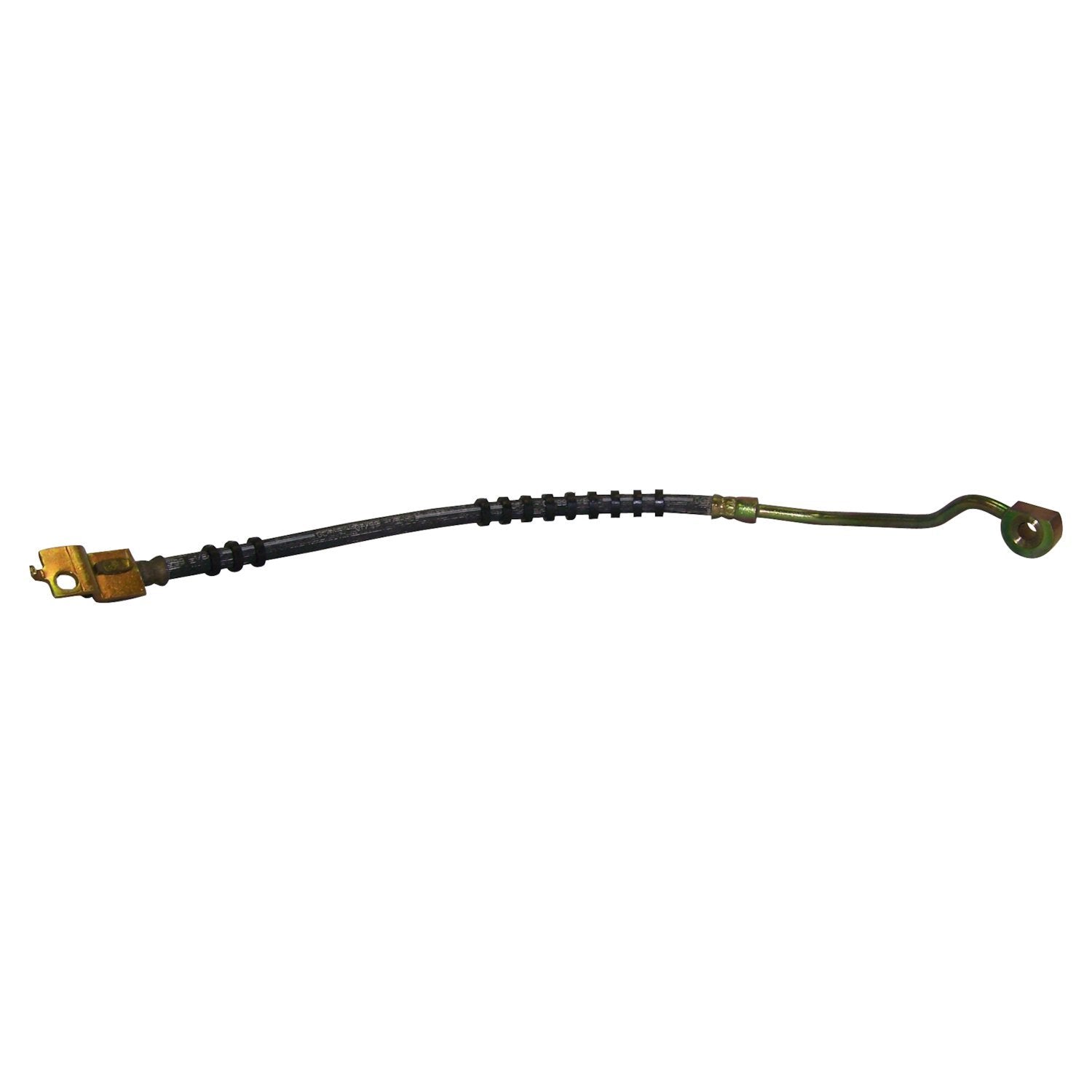 Front Left Brake Hose for 2/15/1994-1995 Jeep YJ Wrangler w/o ABS Crown Automotive