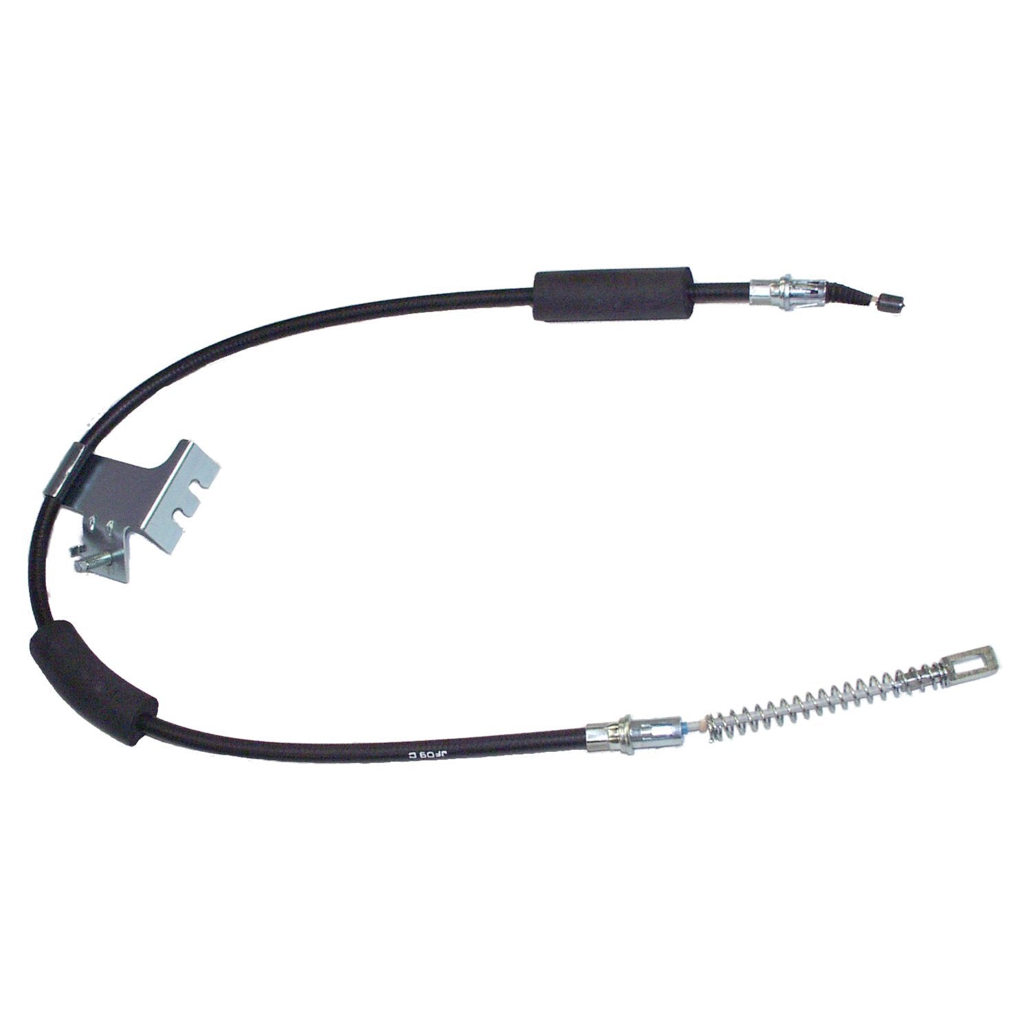 Left Rear Parking Brake Cable for Select 1994-2006 Jeep TJ, ZJ, ZG, 43.8 Inch Long Crown Automotive