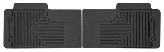 Heavy Duty Floor Mats 2nd Or 3rd Seat Floor Mats 32 x 16 Inches Trimmable Husky Liners