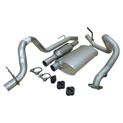 Exhaust Kit for 1993-1995 Jeep YJ Wrangler w/ 2.5L Engine Crown Automotive