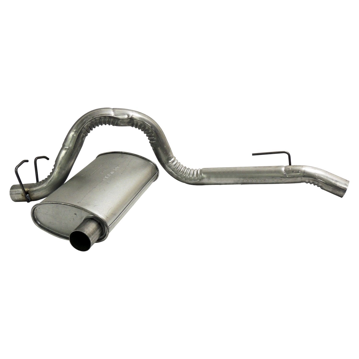 Muffler & Tailpipe for 1987-1995 Jeep YJ Wrangler w/ 2.5L or 4.0L Engines Crown Automotive