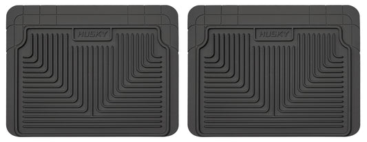 Heavy Duty Floor Mats 2nd Or 3rd Seat Floor Mats Black 20.75 x 16 Inches Husky Liners