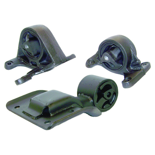 Engine Mount Kit for Select 03-05 Jeep KJ Liberty w/ 3.7L Engine Crown Automotive