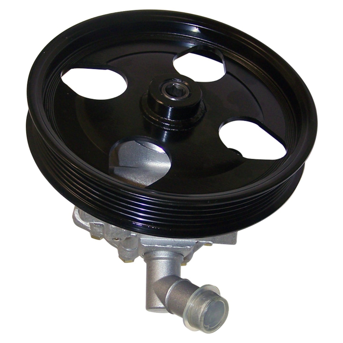 Power Steering Pump for 2007-2011 Jeep JK Wrangler, Includes Pulley Crown Automotive