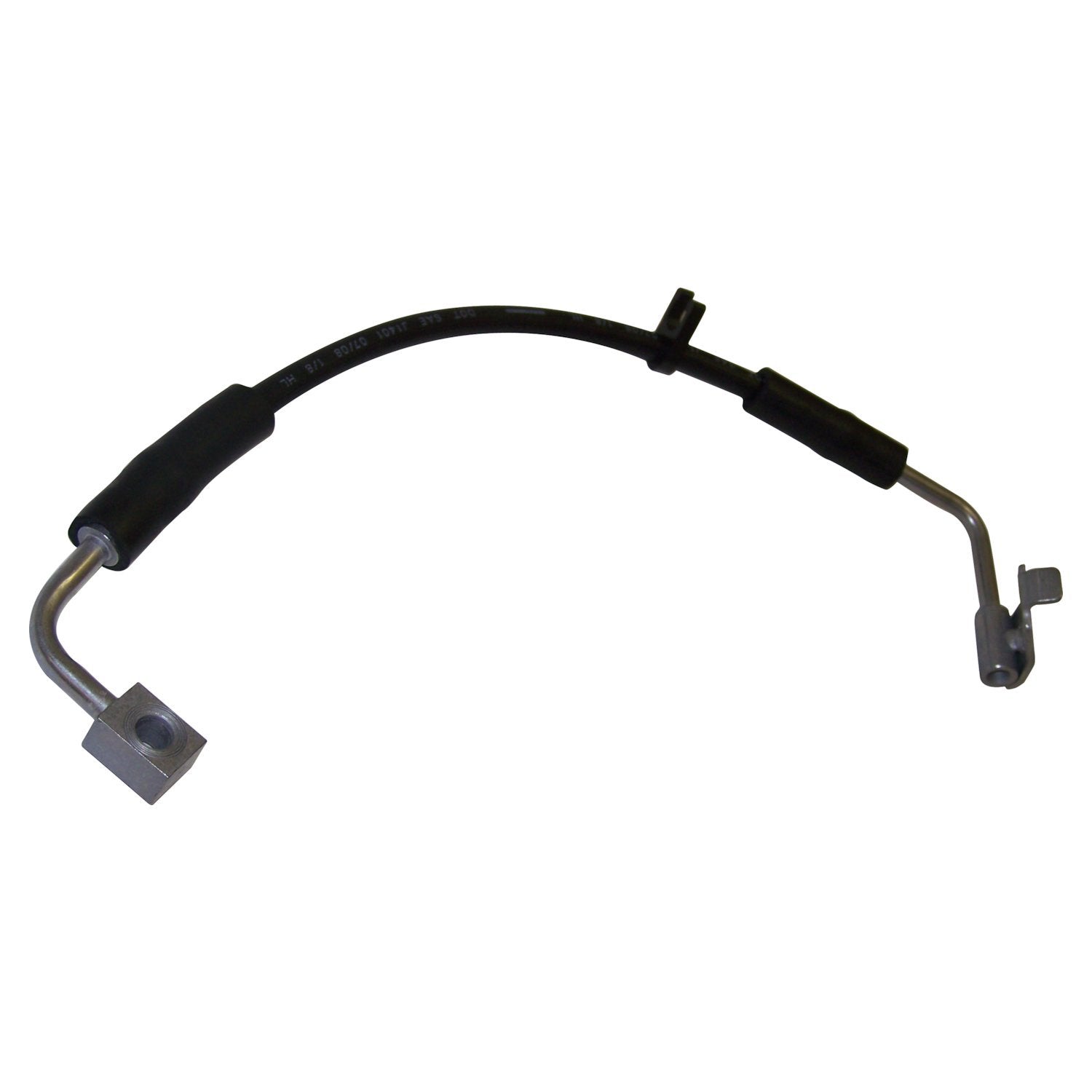 Left Front Brake Hose for 2007-2010 Jeep JK Wrangler Crown Automotive
