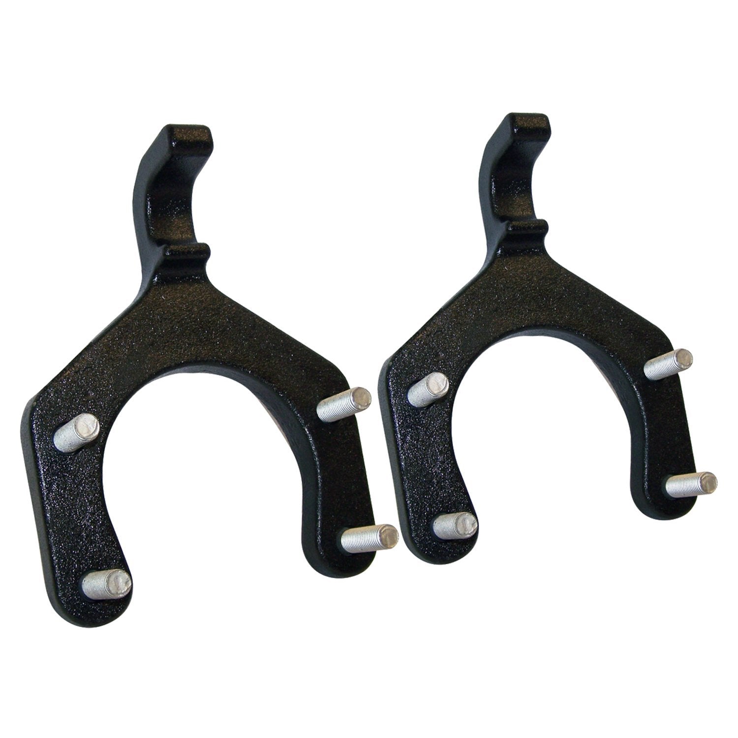 Tow Hook Set for 2007-2018 Jeep JK Wrangler, Includes 2 Tow Hooks Crown Automotive