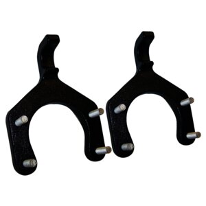 Tow Hook Set for 2007-2018 Jeep JK Wrangler, Includes 2 Tow Hooks Crown Automotive-1