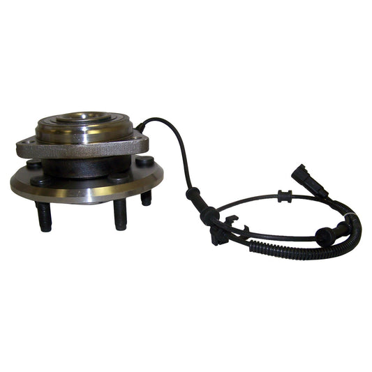 Left or Right Front Hub Assembly for 07-10 Jeep JK Wrangler, Incl Wheel Sensor Crown Automotive