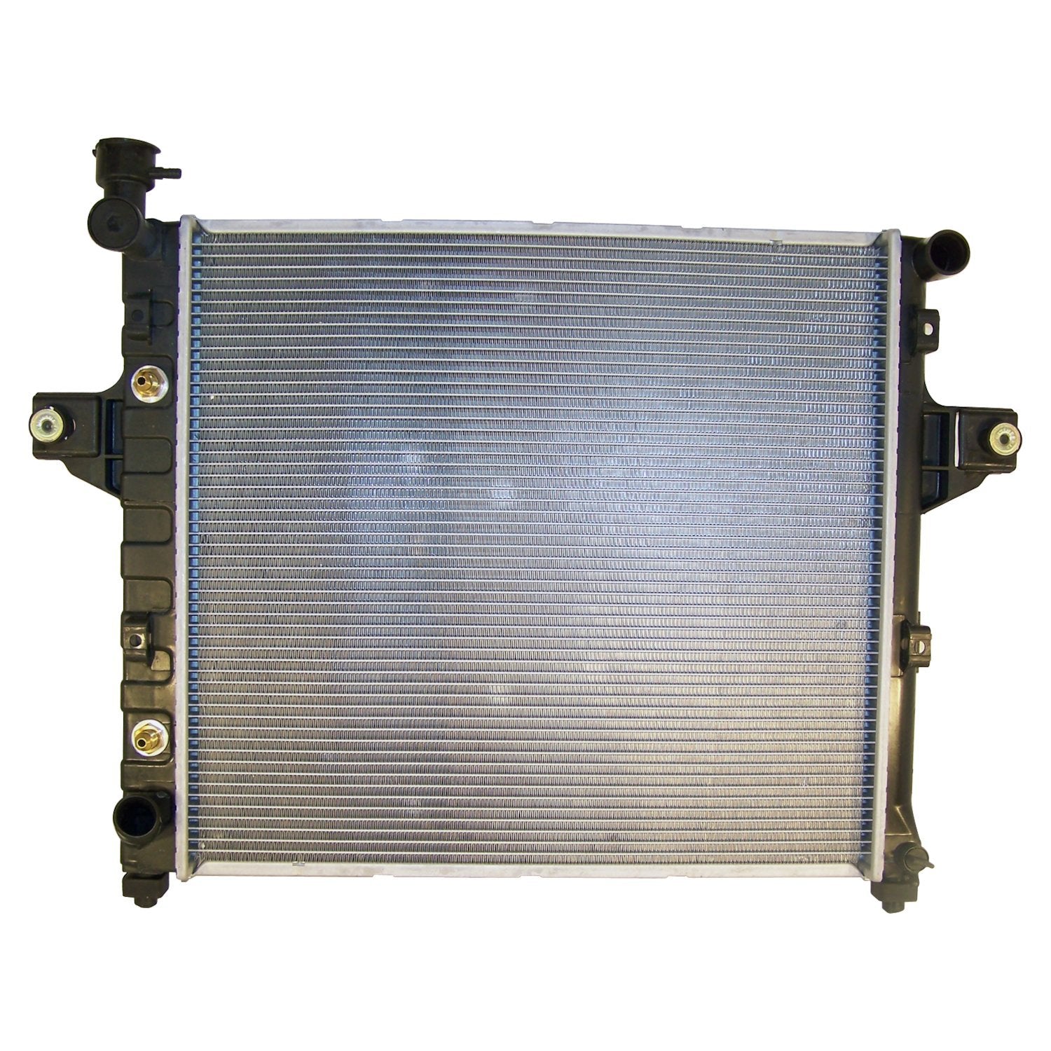 Radiator for 1999-2004 Jeep WJ Grand Cherokee w/ 4.0L Engine, 23-1/2 x 21-7/8 Crown Automotive