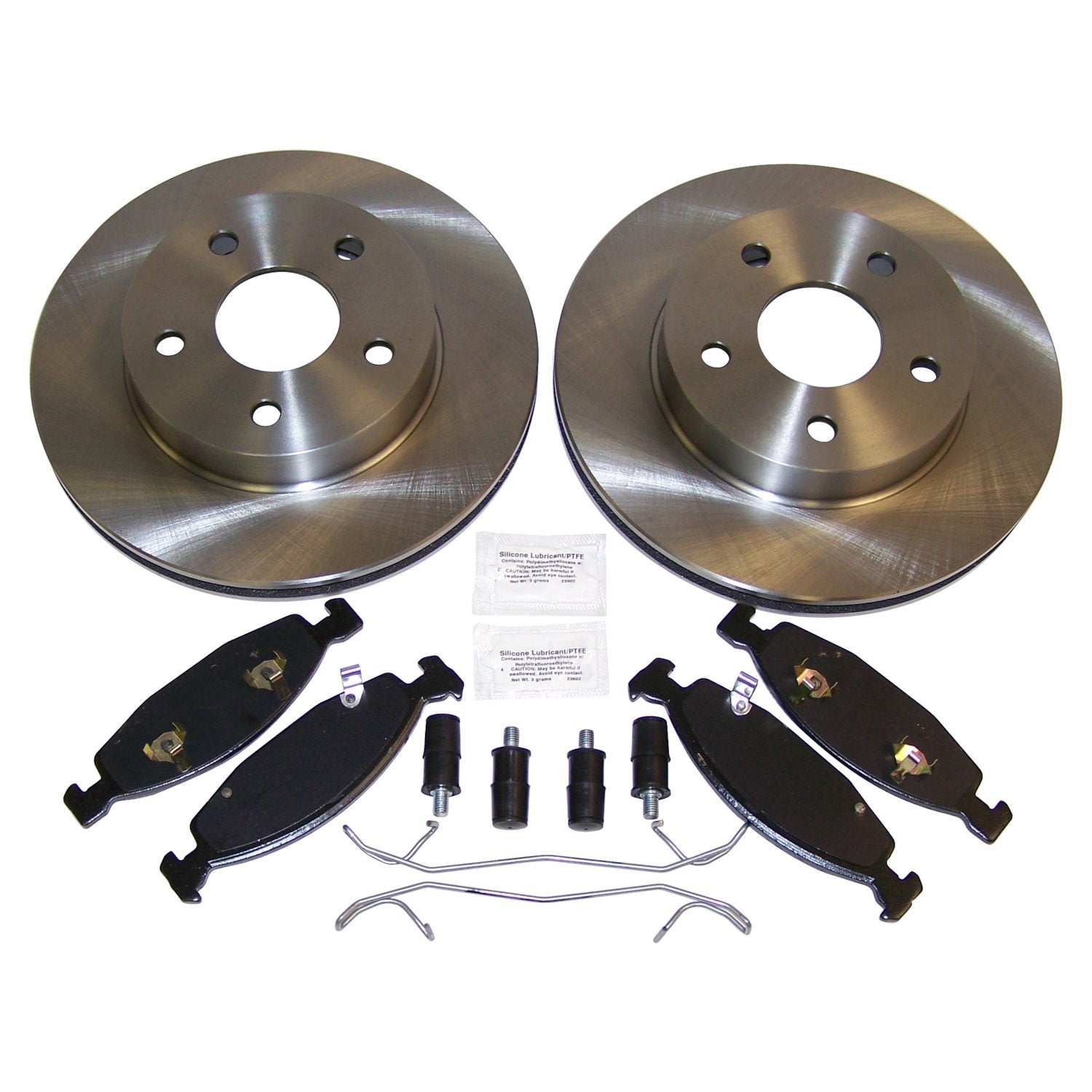 Front Disc Brake Service Kit for 99-02 Jeep Grand Cherokees w/ Teves Calipers Crown Automotive