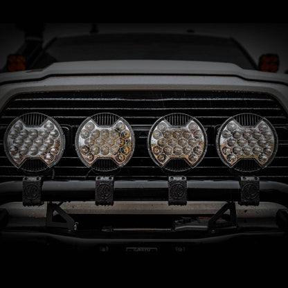 SlimLite 8 Inch LED Light Cover KC Hilites-11