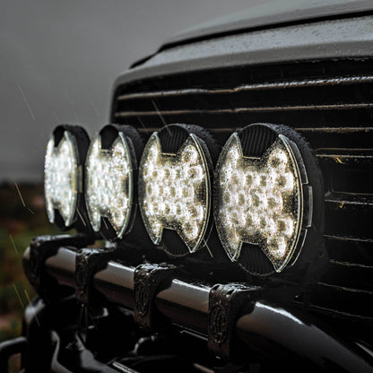 SlimLite 8 Inch LED Light Cover KC Hilites-9
