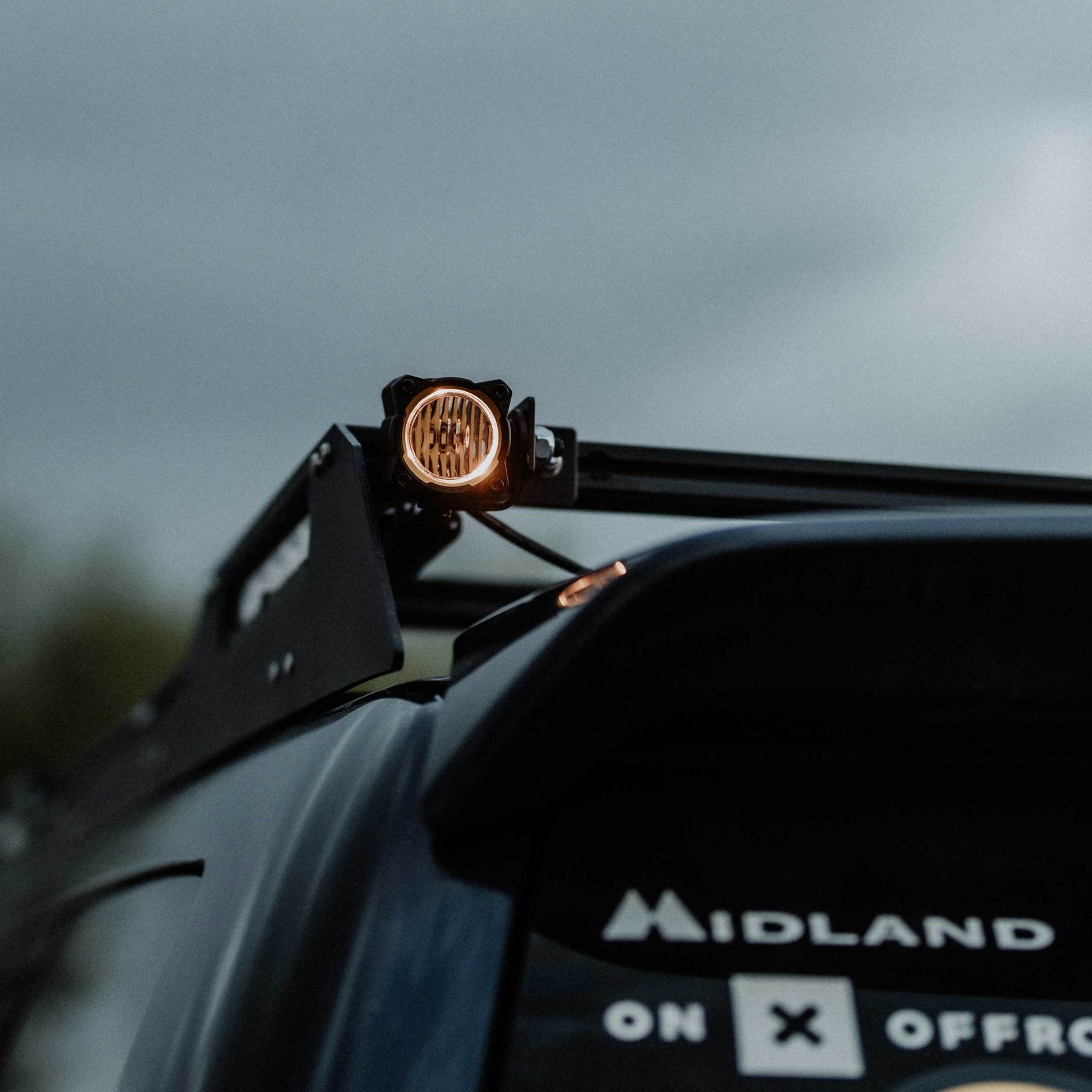 Flex Era 1 LED 2- Light Rear Bracket Kit KC Hilites-13