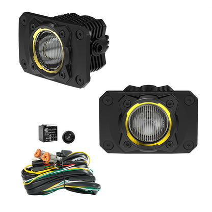 Flex Era 1 LED 2- Light Rear Flush Kit KC Hilites