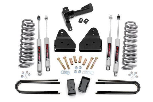 3 Inch Lift Kit FR Springs Ford F-250/F-350 Super Duty 4WD (2008-2010) Rough Country