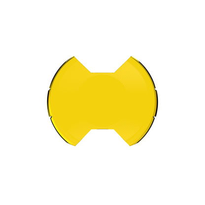 Head Light Cover Light Shield SAE Driving Yellow KC Hilites-4