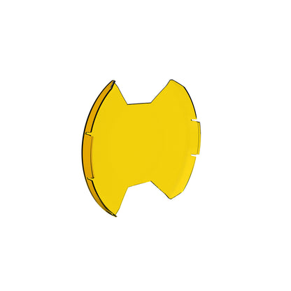 Head Light Cover Light Shield SAE Driving Yellow KC Hilites-5