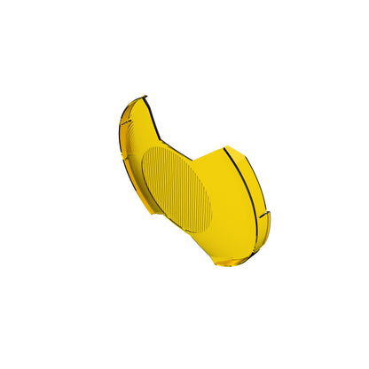 Head Light Cover Light Shield SAE Driving Yellow KC Hilites-8