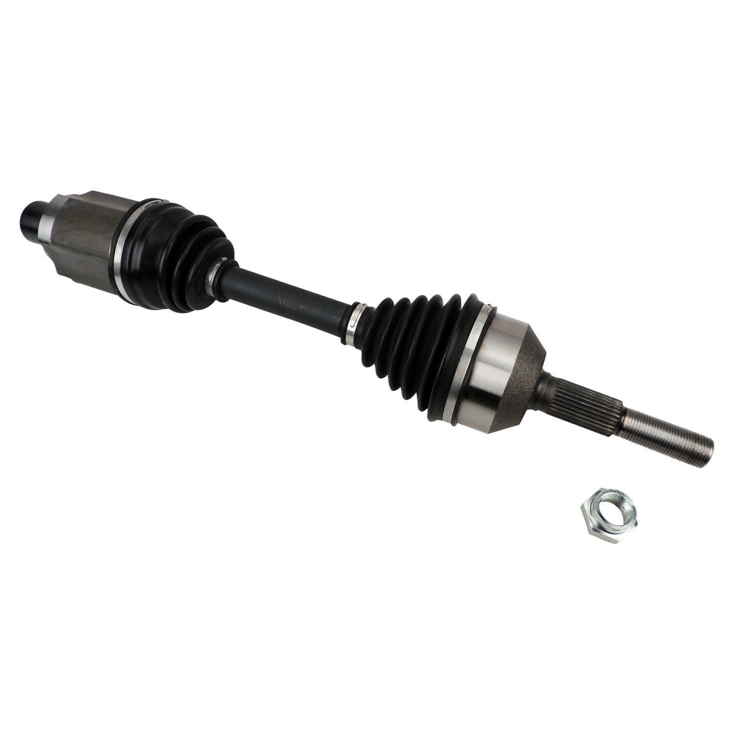 Right Front Axle Assembly for 02-07 Jeep JK Liberty w/ 3.7L Engine, 25.25 Inch Long Crown Automotive