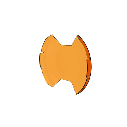 Head Light Cover Light Shield Driving Amber KC Hilites-3