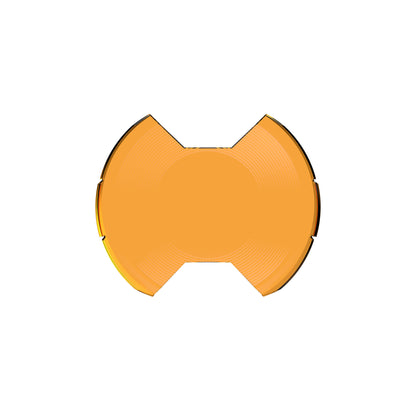 Head Light Cover Light Shield Driving Amber KC Hilites-4