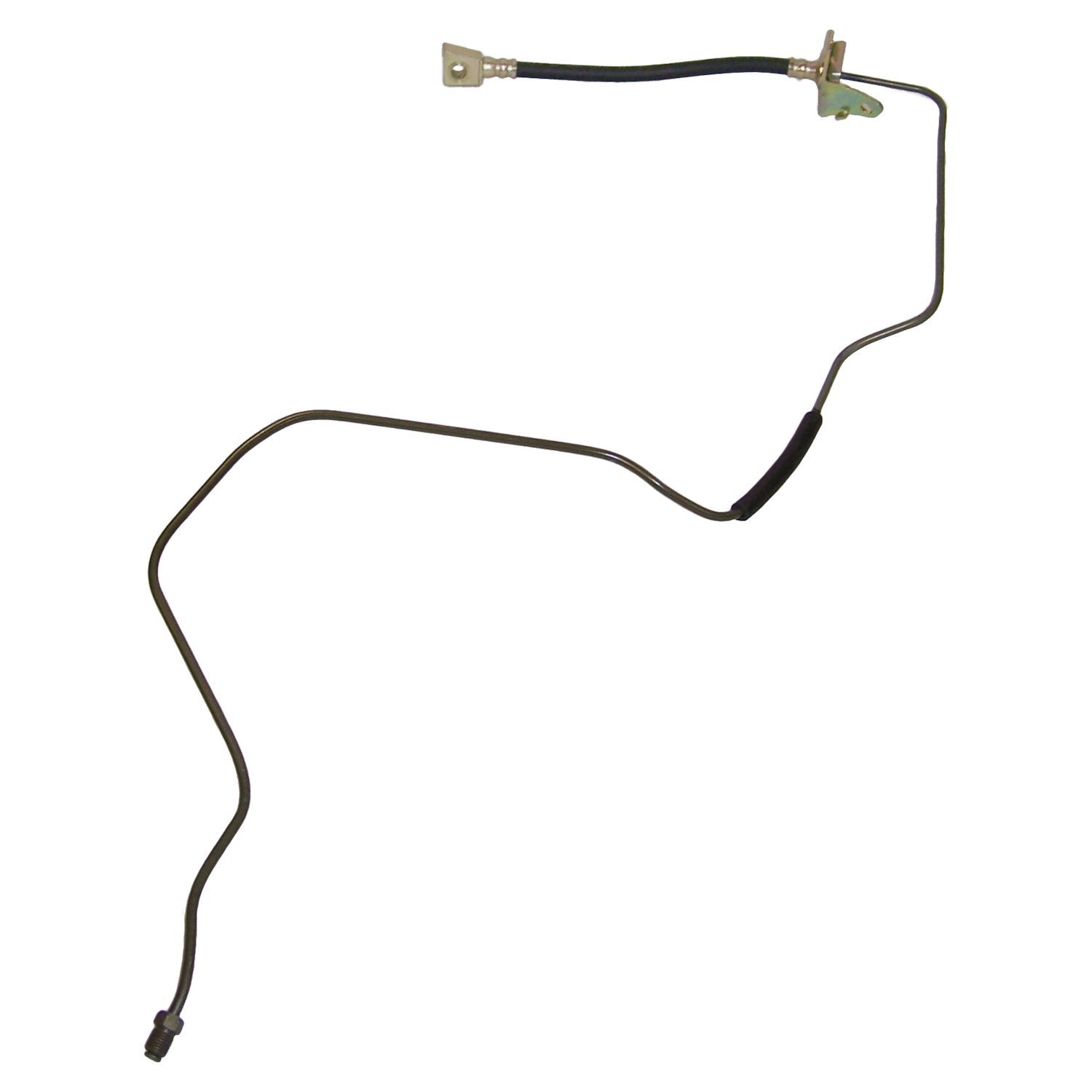 Right Rear Brake Hose for 2003-2006 Jeep TJ Wrangler w/ Disc Brakes Crown Automotive