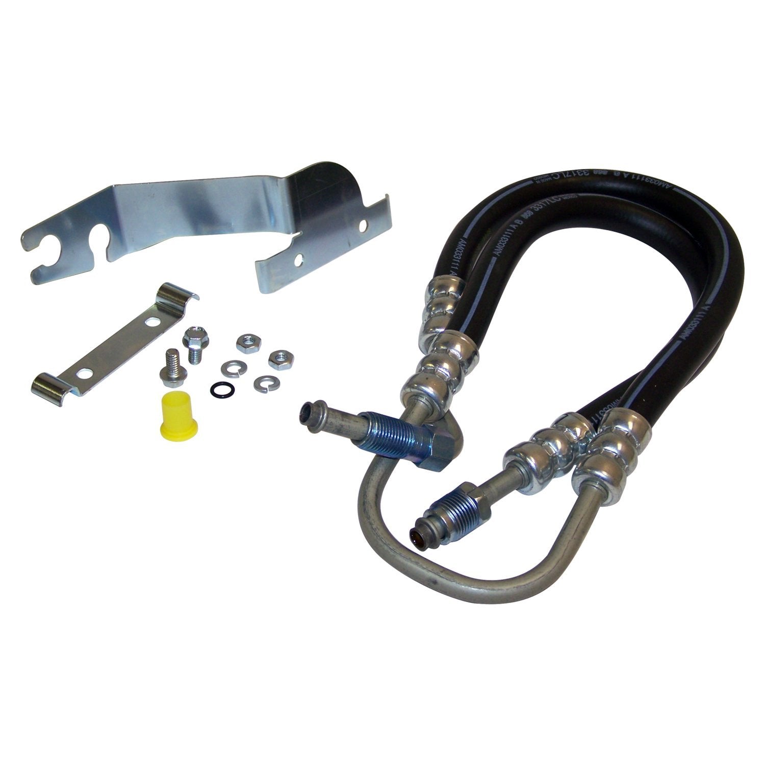 Power Steering Pressure Hose for 2004-2007 Jeep KJ Liberty w/ 3.7L Engine Crown Automotive