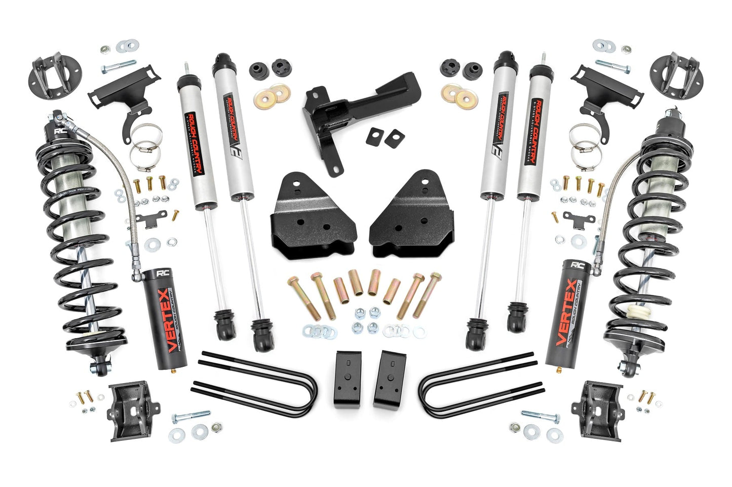 3 Inch Lift Kit Coilover Conversion Ford F-250 Super Duty 4WD (2008-2010) Rough Country