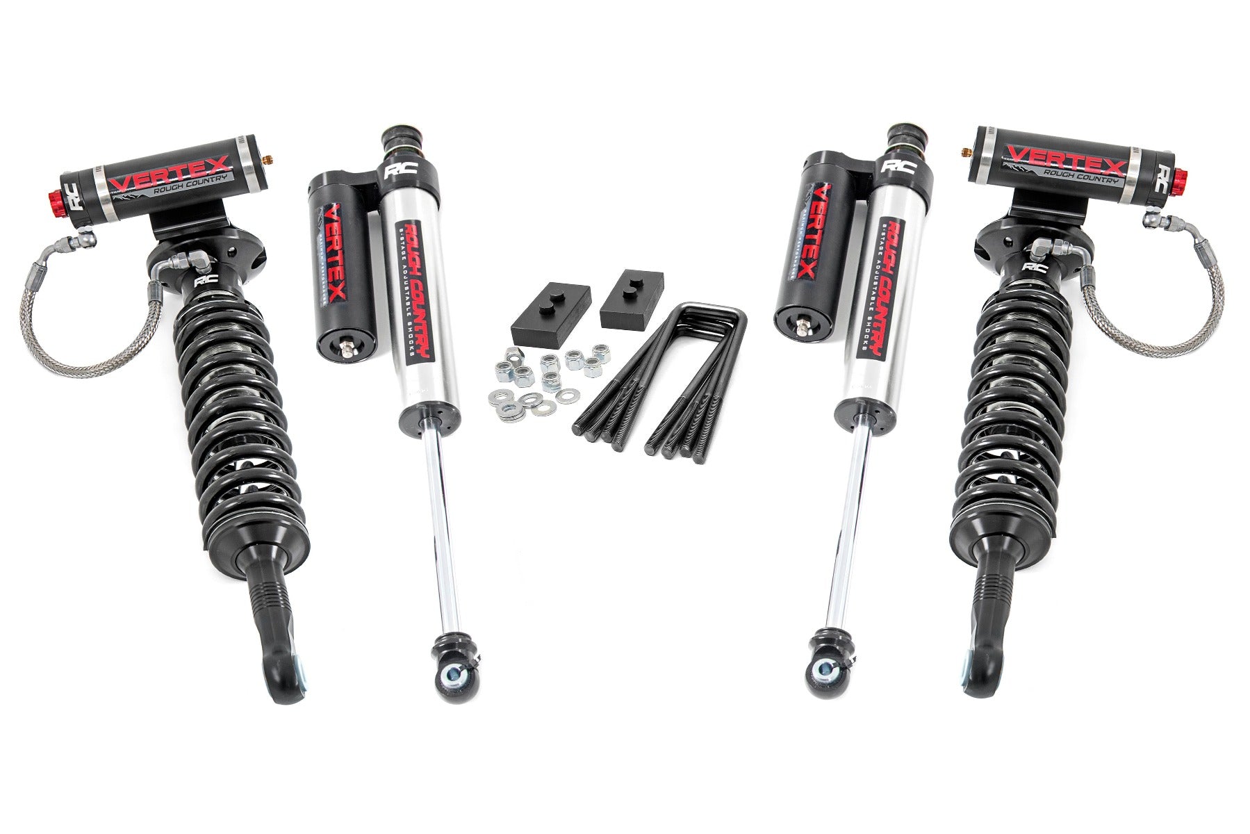 Rough Country 2 Inch Ford Leveling Lift Kit Vertex 09-13 Ford F-150 Rough Country