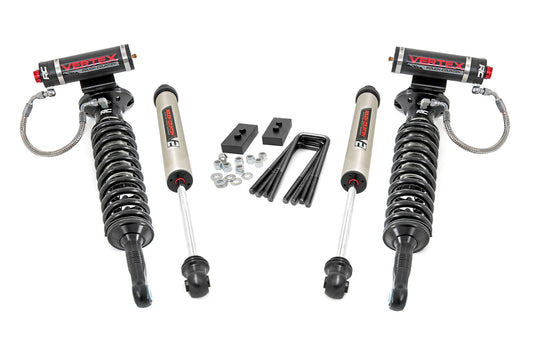 Rough Country 2 Inch Ford Leveling Lift Kit Vertex and V2 09-13 Ford F-150 Rough Country