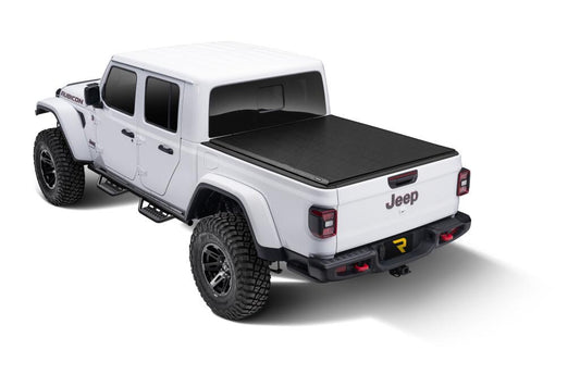 Lo Pro Tonneau Cover Black 2020-2027 Jeep Gladiator with or without Trail Rail System Truxedo