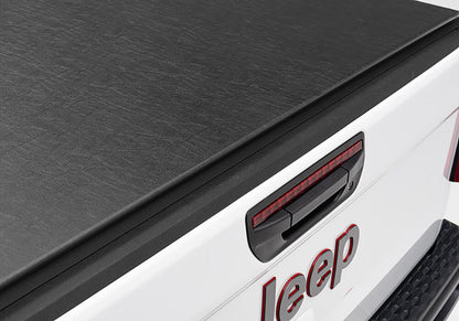 Lo Pro Tonneau Cover Black 2020-2025 Jeep Gladiator with or without Trail Rail System Truxedo-5