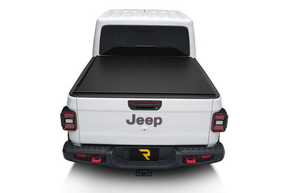 Lo Pro Tonneau Cover Black 2020-2025 Jeep Gladiator with or without Trail Rail System Truxedo-7