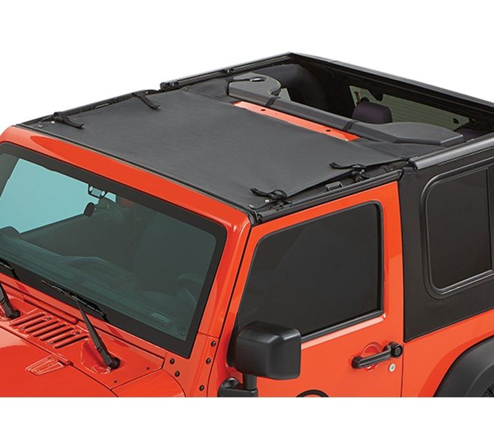 Bestop Sun Standard Targa Style Bikini Top For Jeep 2007-2018 Wrangler JK Bestop