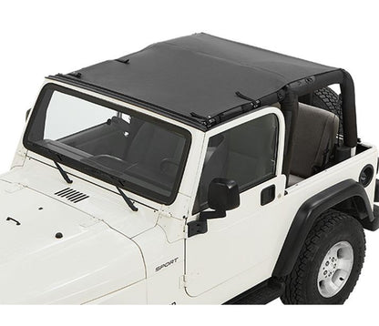 Sun Extended Safari Style Bikini Top For Jeep 1997-2006 Wrangler TJ Bestop