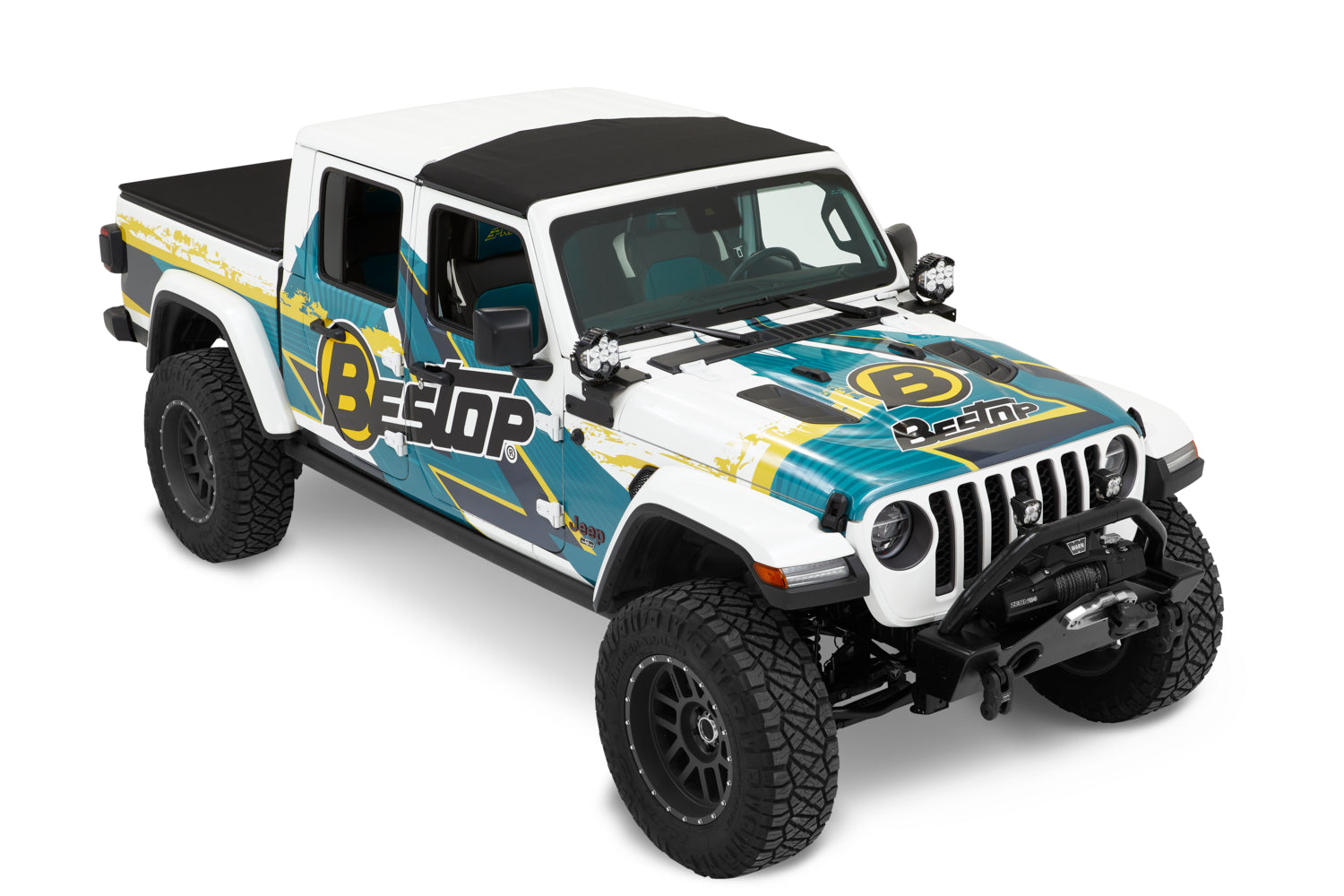 Sunrider for Hardtop For Jeep 2020-2024 Gladiator Bestop-16